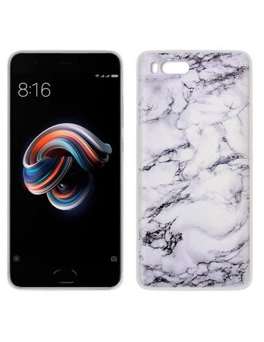 Carcasa TPU Xiaomi Mi Note 3 diseño Mármol Blanco