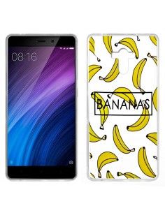 Carcasa TPU Xiaomi Redmi 4 / 4 Pro diseño transparente Bananas