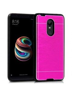Carcasa aluminio cama TPU Xiaomi Redmi 5 Plus rosa