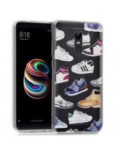 Carcasa Xiaomi Redmi 5 Plus Clear Zapatillas