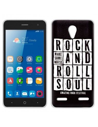 Carcasa TPU ZTE Blade L7 diseño Rock