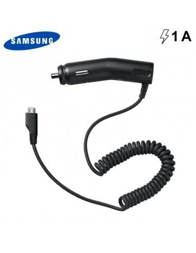Cargador mechero coche original Samsung 1Amp micro USB (Blíster)