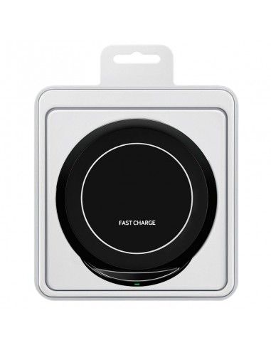 Dock Base Cargador Universal Smartphones Qi Inalámbrico (Carga Rápida) Negro