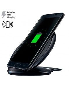 Dock base cargadora universal Smartphones Qi Inalámbrico (Carga rápida) negra