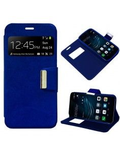 Funda libro soporte TPU Huawei P9 azul