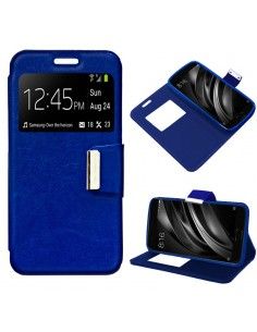 Funda Flip Cover Xiaomi Mi6 Liso Azul