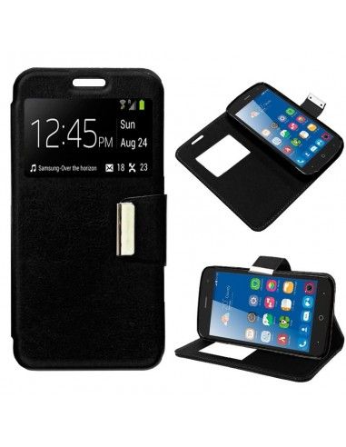 Funda libro soporte TPU ZTE Blade L7 negra