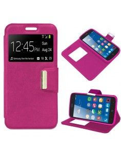 Funda libro soporte TPU ZTE Blade L7 rosa