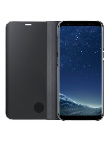 Funda original Samsung G950 Galaxy S8 Clear View negra (Blíster)