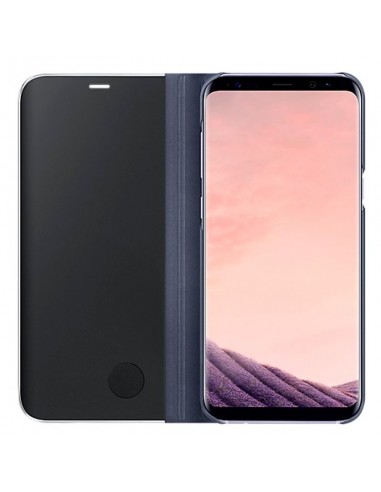 Funda original Samsung G950 Galaxy S8 Clear View azul violáceo (Blíster)