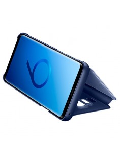 Funda Original Samsung G960 Galaxy S9 Clear View Azul (Blister) 2