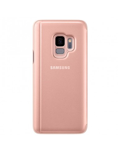 Funda Original Samsung G960 Galaxy S9 Clear View Salmón (Blister)