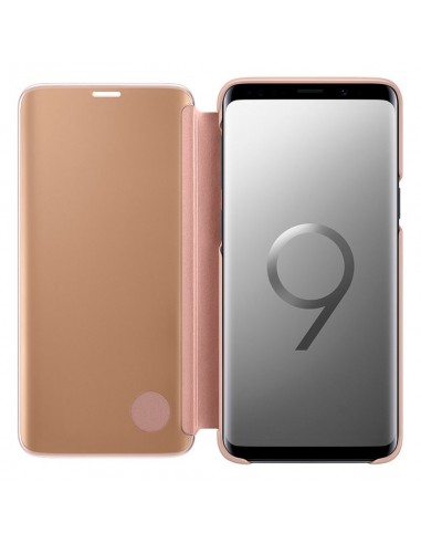 Funda Original Samsung G960 Galaxy S9 Clear View Salmón (Blister)