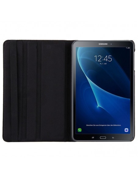 Funda soporte giratorio Samsung Galaxy Tab A 2016 10,1 pulgadas (T580-T585) negra