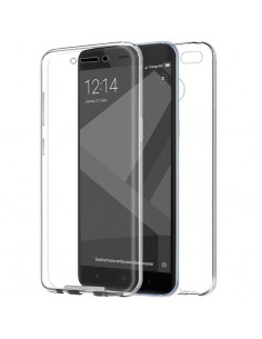 Funda Silicona 3D Xiaomi Redmi 4X / 4X Pro (Transparente Frontal + Trasera)