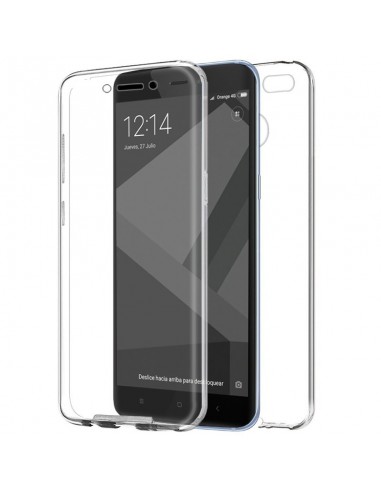 Funda Silicona 3D Xiaomi Redmi 4X / 4X Pro (Transparente Frontal + Trasera)
