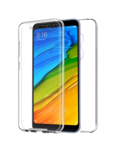 Funda Silicona 3D Xiaomi Redmi 5 (Transparente Frontal + Trasera)