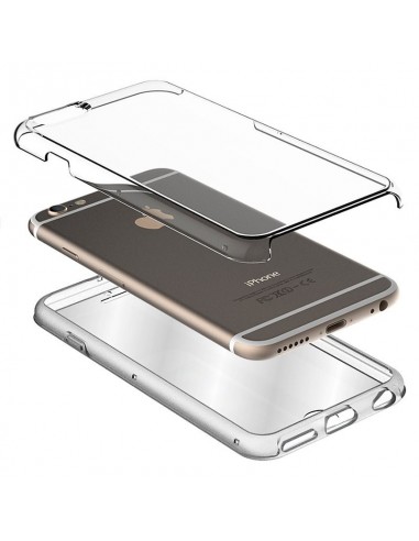 Funda 2 en 1 gel TPU 3D Xiaomi Redmi 5 Plus transparente (Frontal + trasera)