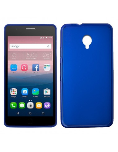 Funda gel TPU Alcatel POP UP azul