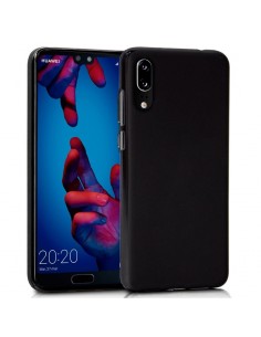 Funda Silicona Huawei P20 (Negro)