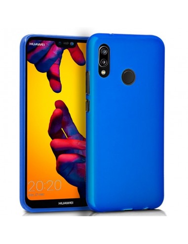 Funda gel TPU Huawei P20 Lite azul
