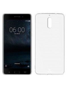 Funda Silicona Nokia 6 (Transparente)