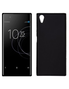 Funda Silicona Sony Xperia XA1 Plus (Negro)