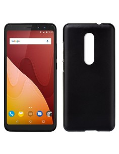 Funda gel TPU Wiko View Prime negra