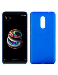 Funda Silicona Xiaomi Redmi 5 Plus (Azul)