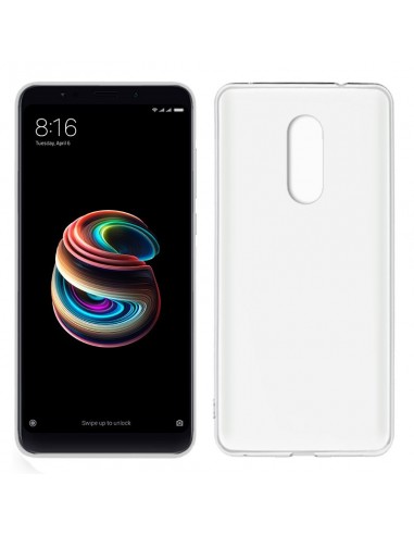 Funda gel TPU Xiaomi Redmi 5 Plus transparente