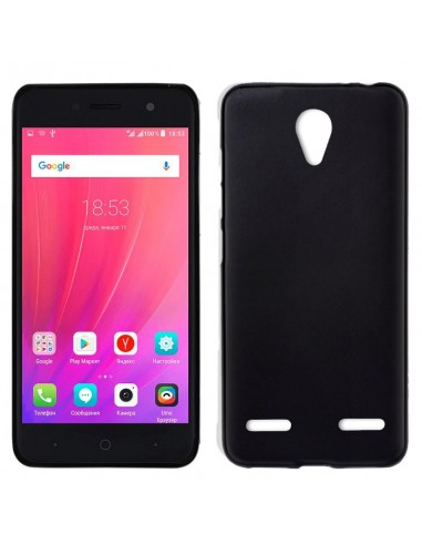 Funda gel TPU ZTE Blade A520 negra