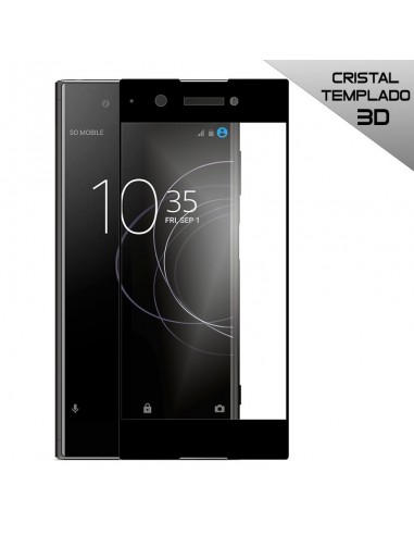 Protector Pantalla Cristal Templado Sony Xperia XA1 Plus (3D Negro)