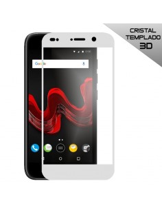 Protector pantalla vidrio templado Wiko Wim Lite (3D blanco)