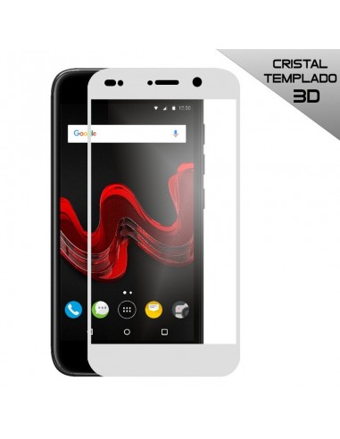 Protector pantalla vidrio templado Wiko Wim Lite (3D blanco)