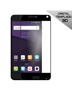 Protector pantalla vidrio templado ZTE Blade V8 (3D Negro)