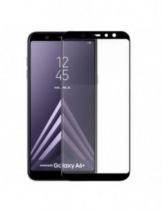 Protector Pantalla Cristal Templado Samsung A605 Galaxy A6 Plus (3D Negro)
