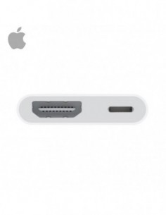 Cable HDMI adaptador original Lighting iPhone 5 / 6 / 6s / 7 / 8 / X / XS / XS Max / XR / iPad (Blister) 2