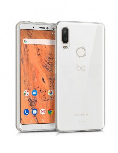 Funda gel TPU BQ Aquaris X2 / X2 Pro / VSmart Active 1 transparente
