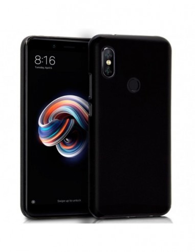 Funda TPU mate Xiaomi Redmi Note 5 / Note 5 Pro (Negro)