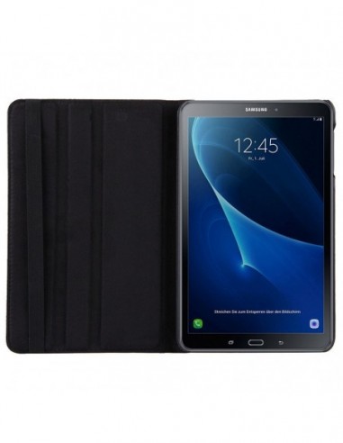 Funda soporte giratorio Samsung Galaxy Tab A 2016 Pro S Pen 10,1 pulgadas (P580-P585) negra