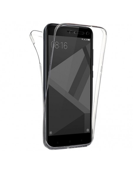 Funda Silicona 3D Xiaomi Redmi 4X / 4X Pro (Transparente Frontal + Trasera)