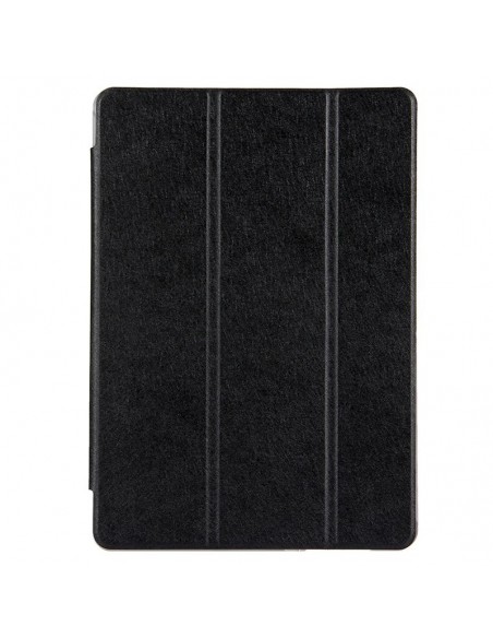 Funda soporte Huawei Mediapad T3 polipiel negra y transparente 9,6 pulgadas