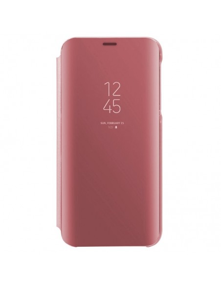 Funda libro soporte Huawei Y5 (2018) / Honor 7S Clear View Rosa