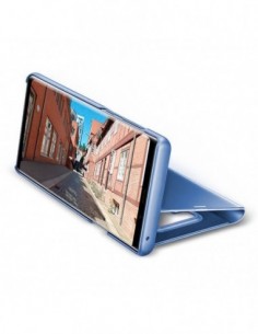 Funda libro soporte Samsung N960 Galaxy Note 9 Clear View Azul 2