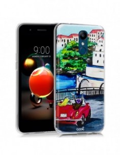 Carcasa TPU LG K9 diseño Santorini