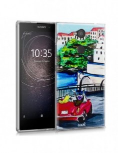 Carcasa TPU Sony Xperia L2 diseño Santorini