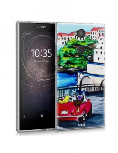 Carcasa TPU Sony Xperia L2 diseño Santorini
