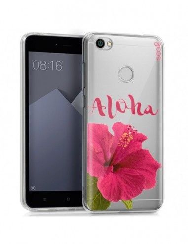 Carcasa TPU transparente Xiaomi Redmi Note 5A / Note 5A Prime diseño Aloha