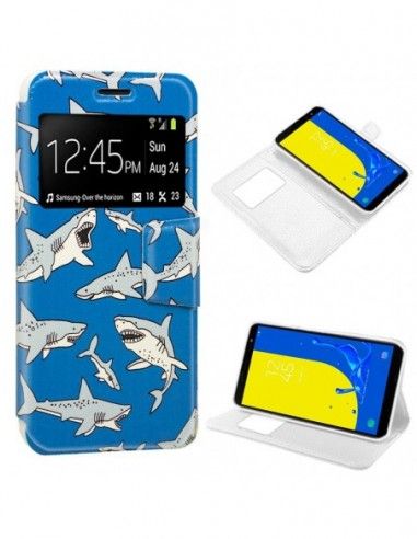 Funda libro soporte TPU Samsung J600...