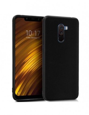 Funda gel TPU Xiaomi Pocophone F1 negra